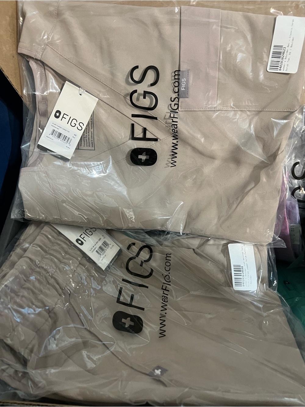 Figs XS Boulder Scrub Set